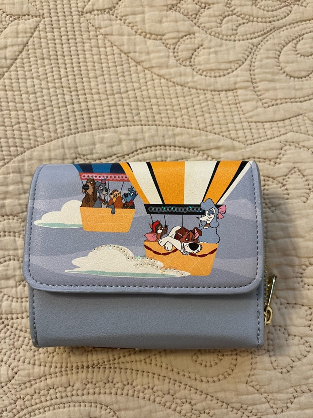 Loungefly Hot Air Balloon Disney Dogs Wallet